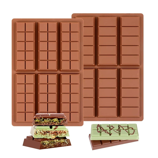 Group K Dubai 6-piece 30/60 grid chocolate 2-piece set
