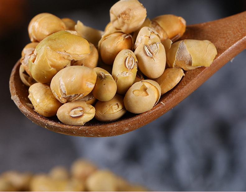 Crispy Roasted Soybeans Huang Dou Ready to Eat Salt Baked Snack Bulk Wholesale No Oil Dry Roasted key features