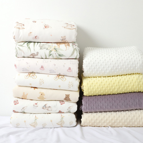 Beanie blanket baby spring and autumn children's kindergarten quilt cover blanket newborn comfort thickened blanket baby beanie quilt