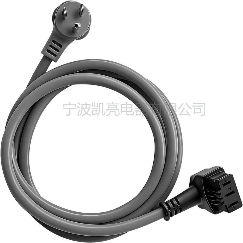 US standard dishwasher power cord with 3-prong plug, suitable for Bosch 300, 500, and 800 series dishwashers |   3 plugs