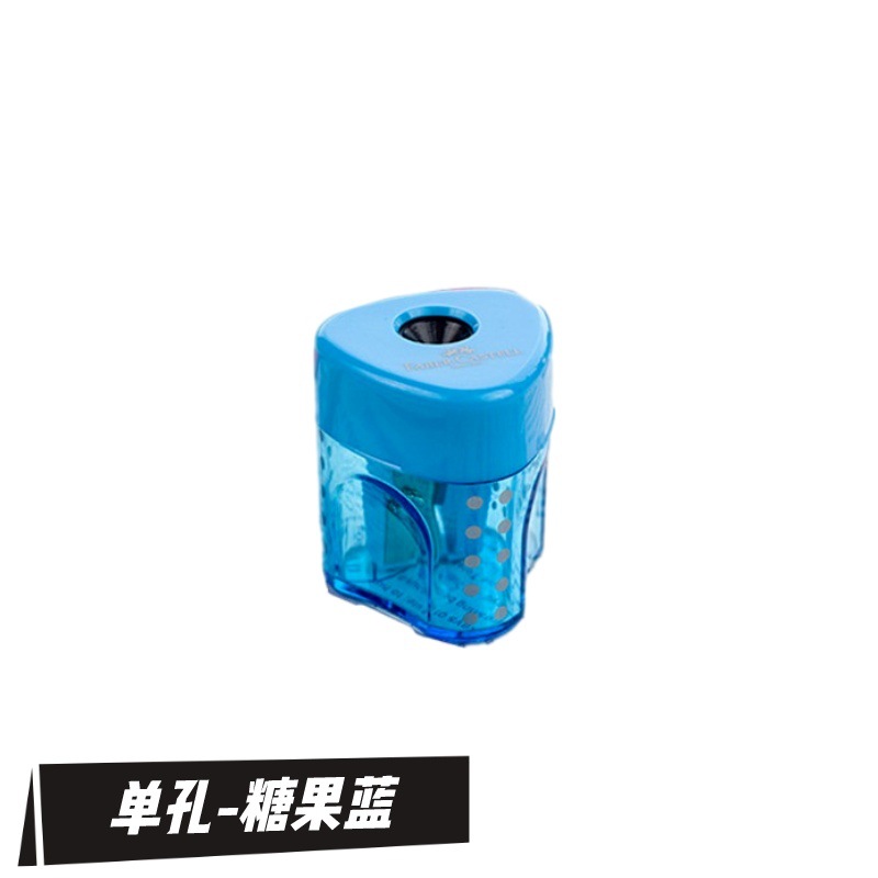 Alemán Faber-Jia 1831 triángulo de matriz de puntos doble agujero con autobloqueo sacapuntas niños estudiante arte