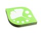 Color Striped Advertising Post-it Notes Cartoon Cute Transparent Notes Alien N Times Cartoon Takeaway Note Paper ins