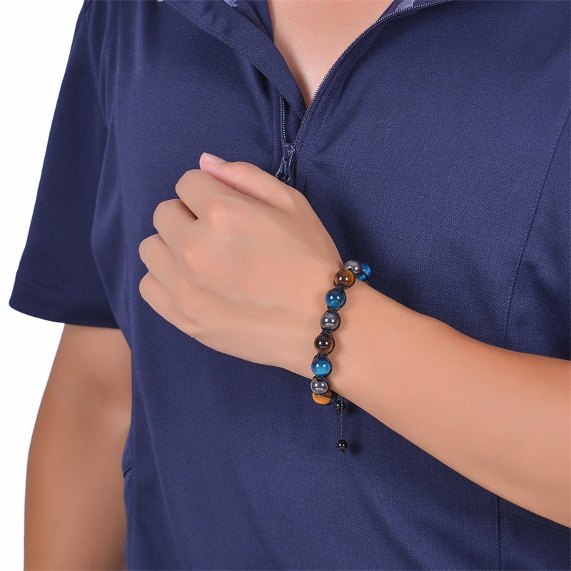 Fashion Multicolor natural stone Handmade Bracelets 1 Piece