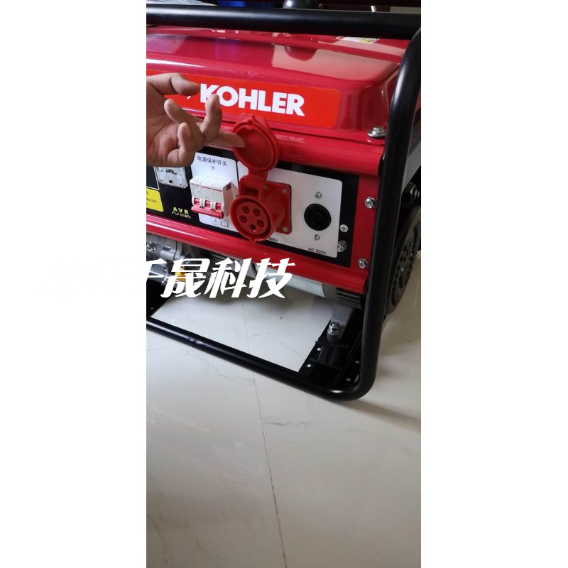 6kw   凯汇成品牌  三相手电动可选 KL9000T 科勒动力汽油发电机
