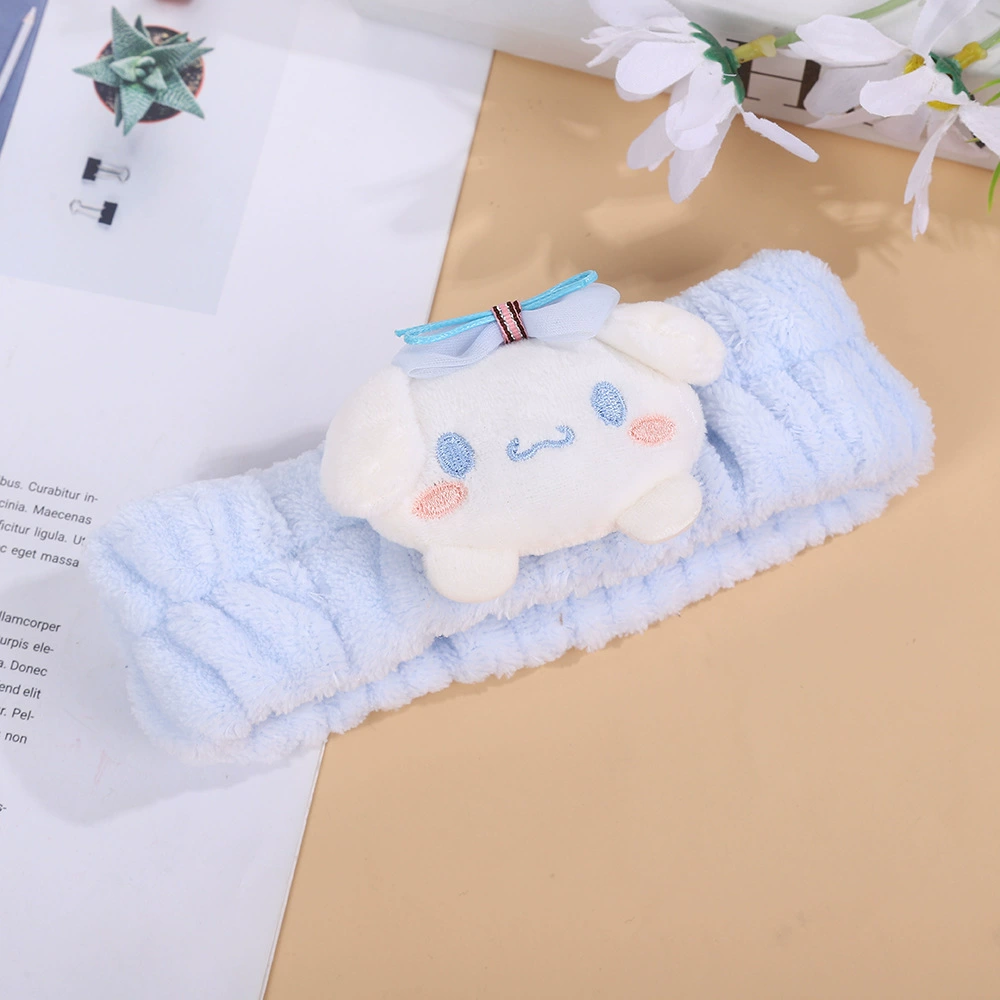 Кукольная игрушка для умывания лица, милая резинка для головы противоскользящая, интернет-знаменитость