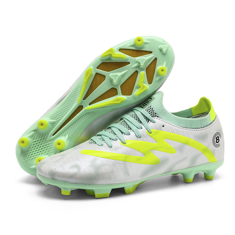 Soccer Shoes Men Kids Studded Training Boots For Artificial Turf_voghion.com