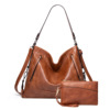 Retro capacious one-shoulder bag, suitable for import, city style