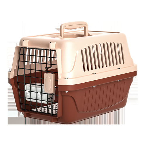 Pet Airline Carrier Cat Portable Outdoor Space Cat Bag Dog Cage for Small and Large Dogs Shipping Airline Box Wholesale