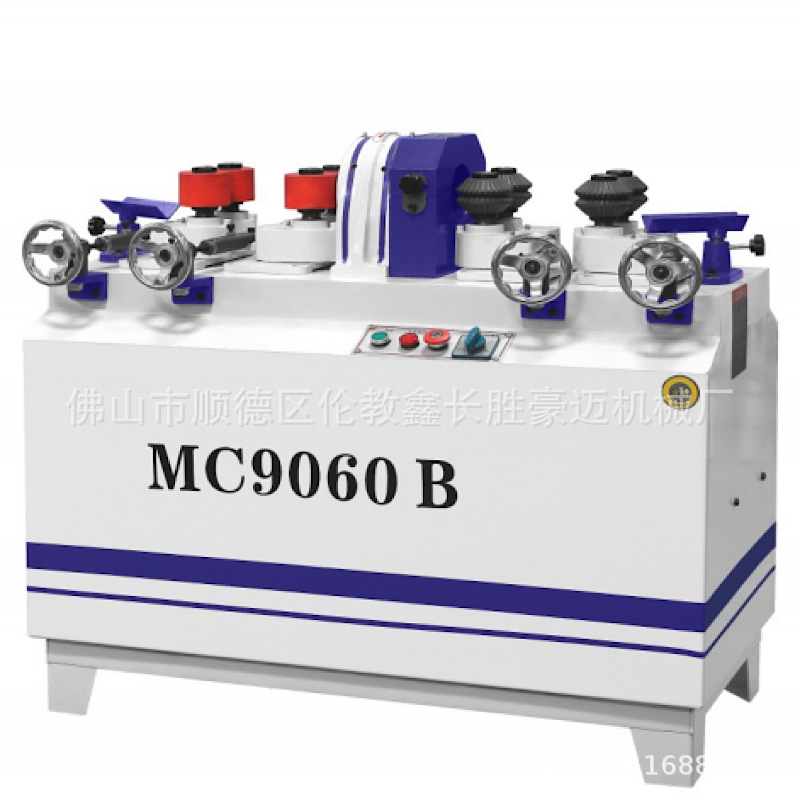 佛山鑫长胜供应MC9060B木工圆棒机送料轮双进双出