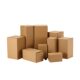 in stock Universal Outer Packaging Box Corrugated Hard Color Box Custom Printing Design Rectangular Button Bottom Box Kraft Paper Box