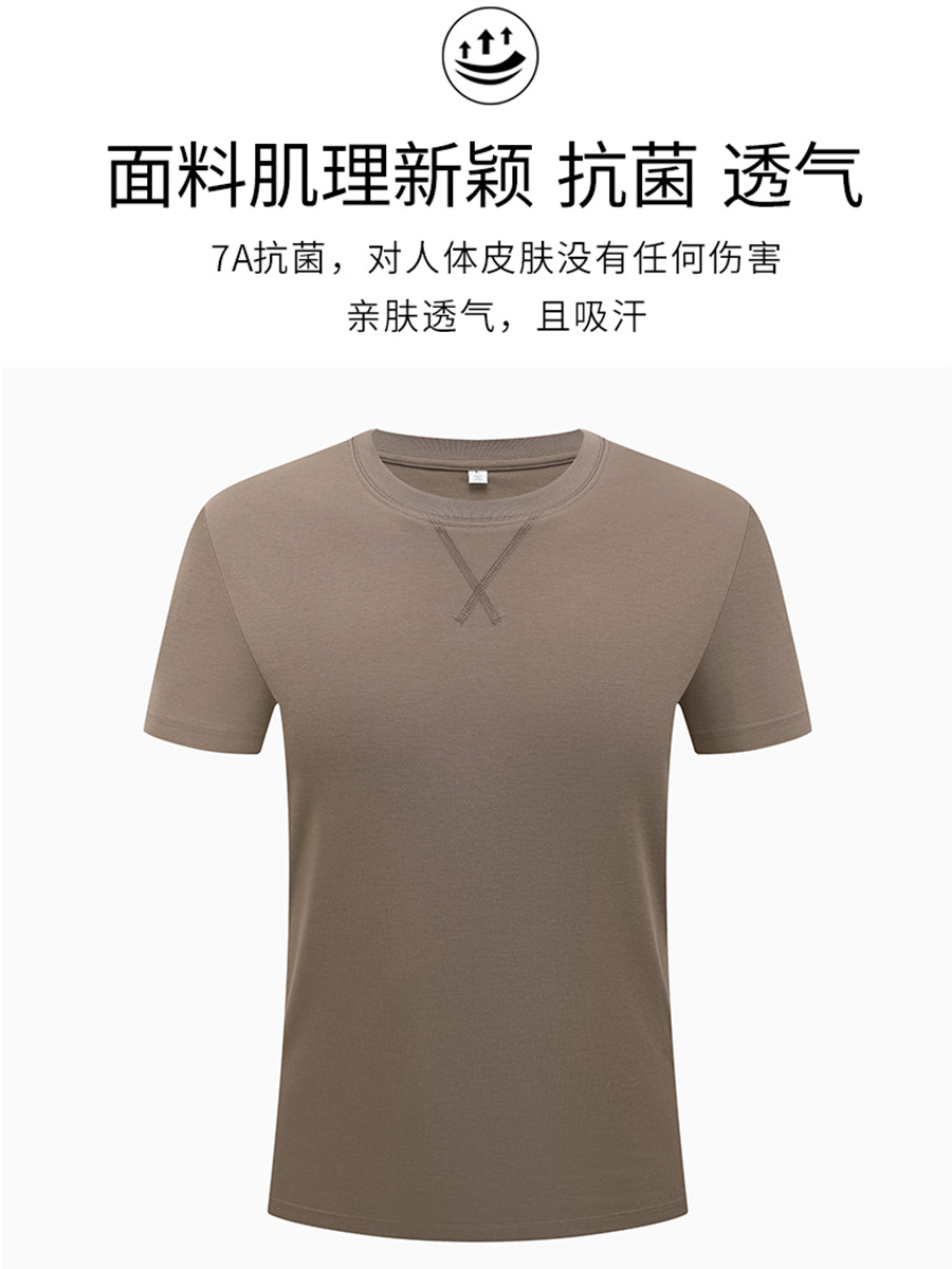 Camiseta de manga corta para hombre, de algodón y poliéster, de lujo ligero, de alta gama, color blanco puro, estilo casual, para verano, personalizada, paquete de 60 unidades image 3