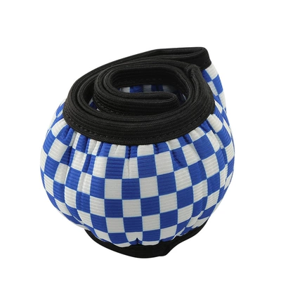Cross-Border Exclusive Supply of Car Steering Steering wheel cover - checkerboard-blue-38cm