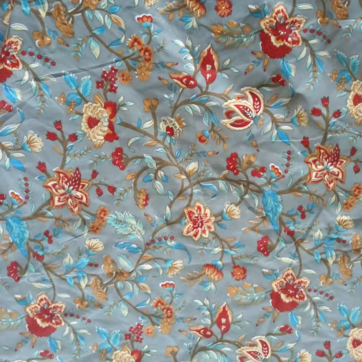 涤纶印花布家纺床单 幅宽2.2-2.4 支持花型预定 花型5000起订窗帘