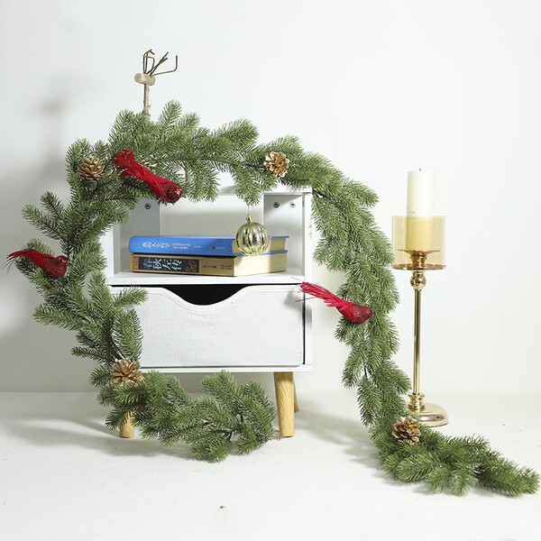 Christmas PE leaf encrypted Christmas rattan simulated Christmas…