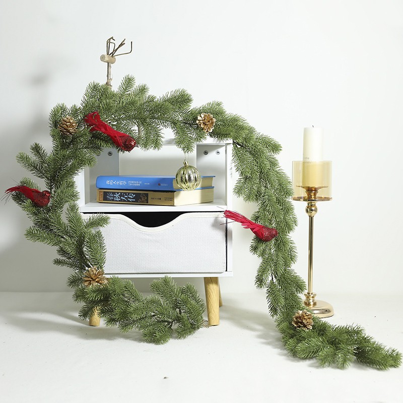 Christmas PE leaf encrypted Christmas rattan simulated Christmas…