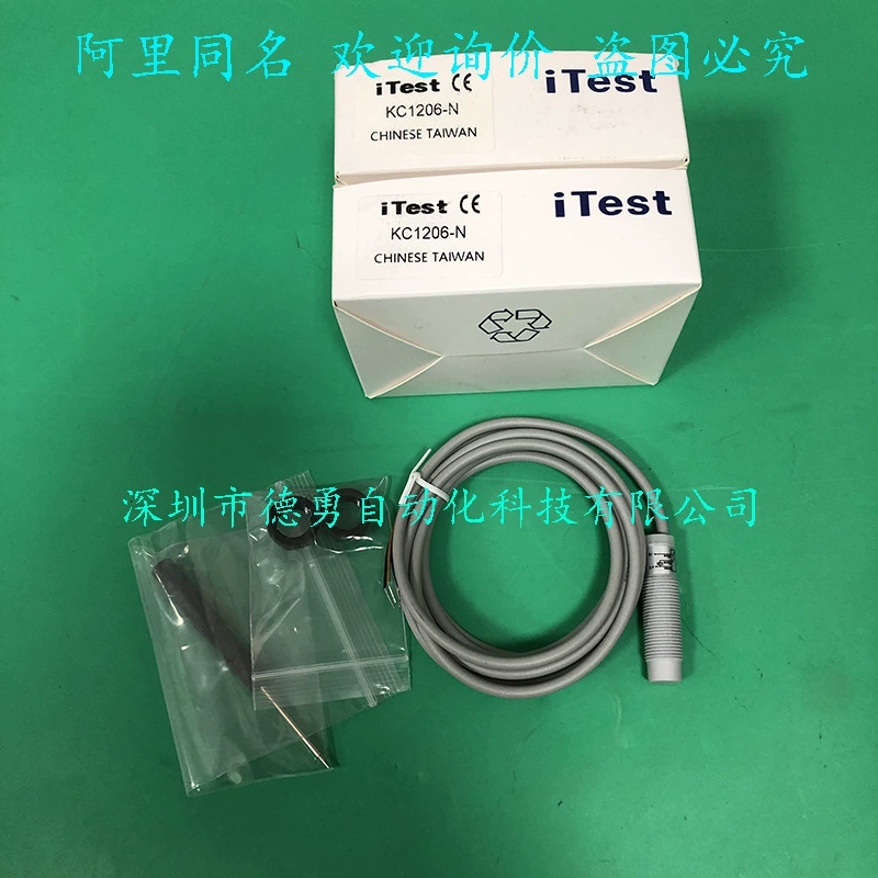 Тайваньский бесконтактный переключатель iTest KC1206-N, оригинальный подлинный поддельный датчик приближения с одной пенальти и десятью