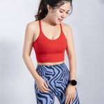 新款网红工字背心运动含胸垫内衣瑜伽服lulu同款透气上装