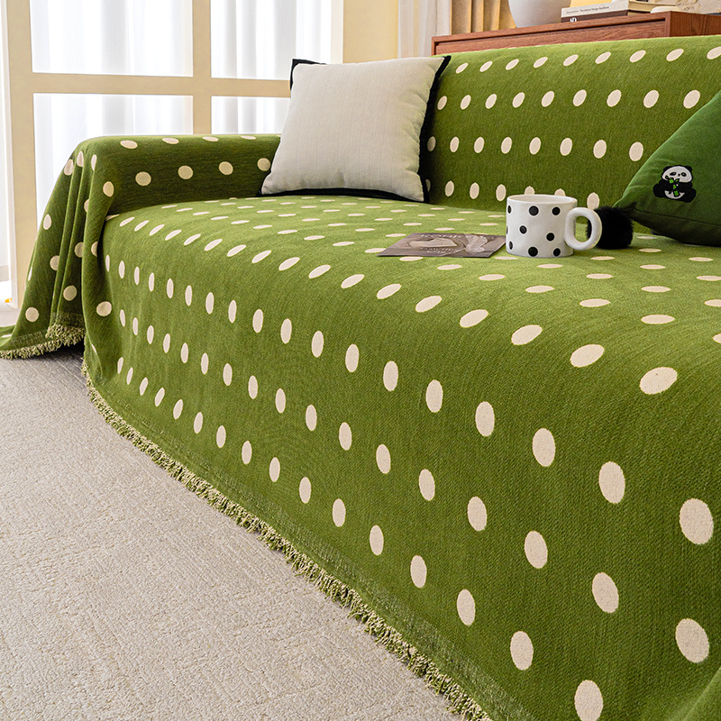 Sofa Slipcover Ins-style Minimalist High-end Cover Cloth 2026 New Model, Suitable For All Seasons, One-piece Full-cover Sofa Slipcover_voghion.com
