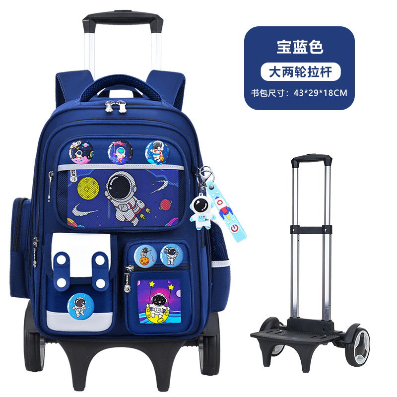 2026 nueva mochila escolar de tirón para estudiantes de primaria 23456 grados mochila de hombro