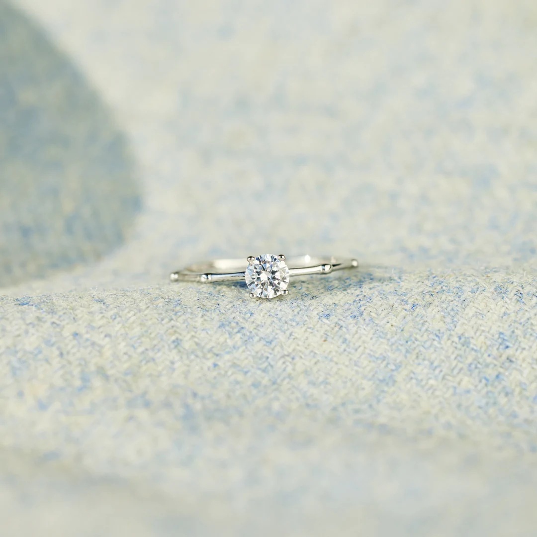 6g Weight Zircon Inlay Material Rings Classification 6, 9 Ring Size 925 Sterling Silver Zircon Geometric Rings