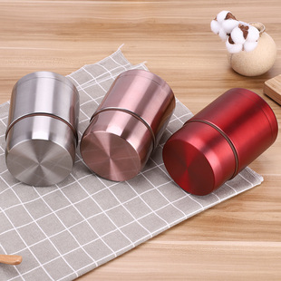 New Stainless Steel Double-layer Vacuum Insulation Burning Pot Portable Lunch Box Braised Burning Pot Gift Promotion Wholesale