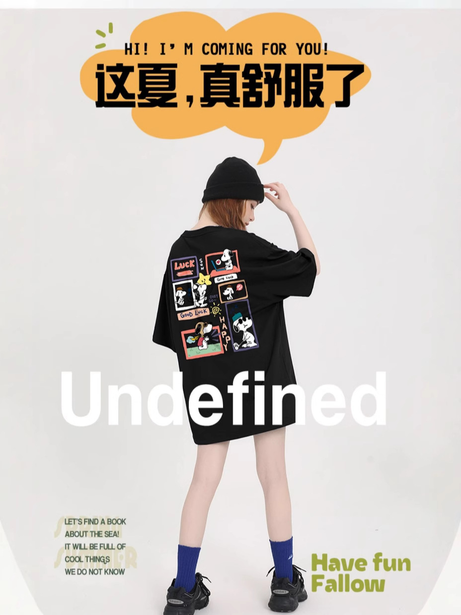 Tシャツ レディース 半袖 綿100% ゆったりトップス 小柄さん向け スヌーピー柄 半袖 トレンド 日韓風 ラウンドネック