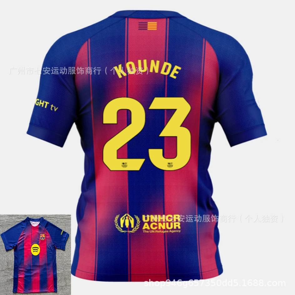 Версия футбольной формы 25-26 Тайланд Tottenham Son Heung-min Barcelona Yamal Manchester City Haaland Marseille home and away jersey