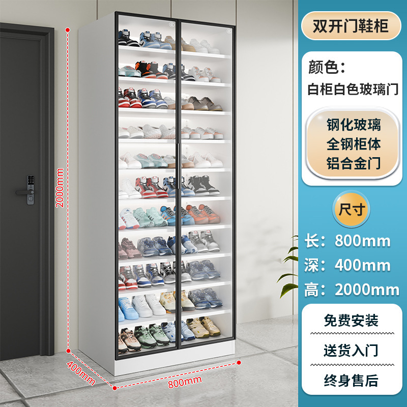 钢制手办展示柜家用模型玩具收纳柜玻璃陈列柜客厅酒柜学生书柜|undefined