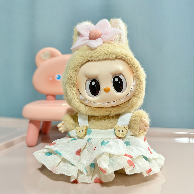 服のみ】第二世代ブラインドボックス ラブブ服 エポキシ樹脂製顔飾り ラブブ シットシットパーティーシリーズ ベビー服 可愛い|undefined