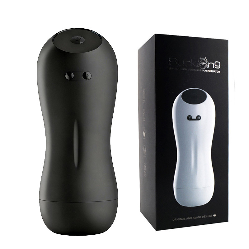 Dispositivo de Masturbación Masculina Xiaobai Aircraft Cup con Pronunciación Inteligente de Voz Femenina, Succión Automática y Vibración, Productos Sexuales para Adultos