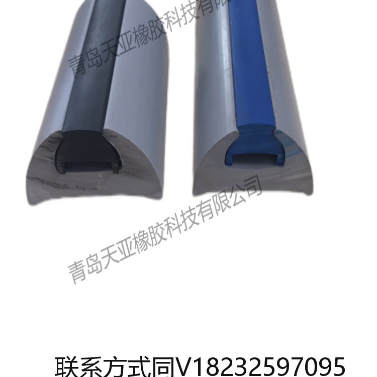 橡胶防撞条 胶块垫块 仓库码头护舷块 卸货止退器 可来图制定