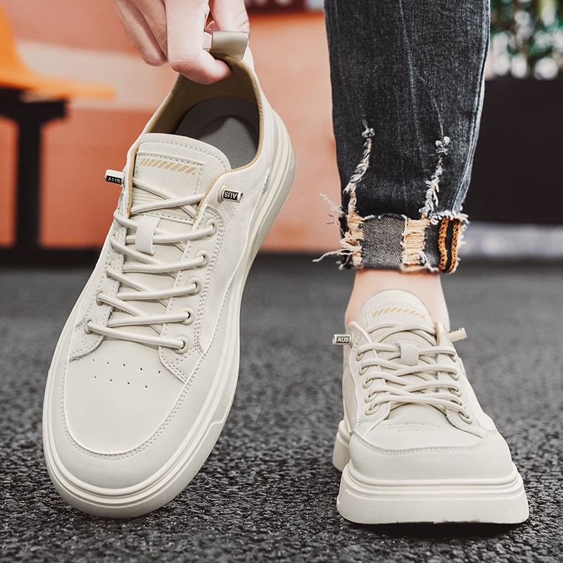 Zapatos de hombre de altura baja zapatos de plantilla para hombres primavera 2025 nuevos zapatos casuales zapatos de moda para hombres estudiantes adolescentes