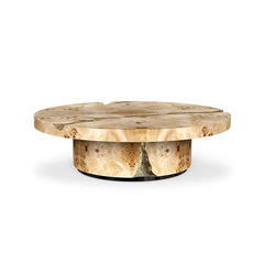 Minimalist Modern Tree Bump Coffee Table for Villa Hotel Living Room Creative Design Art Cracked Coffee Table High-end