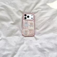 裙子小熊拼接带标签适用OPPORENO14PRO手机壳Reno13/FINDX9/A97新