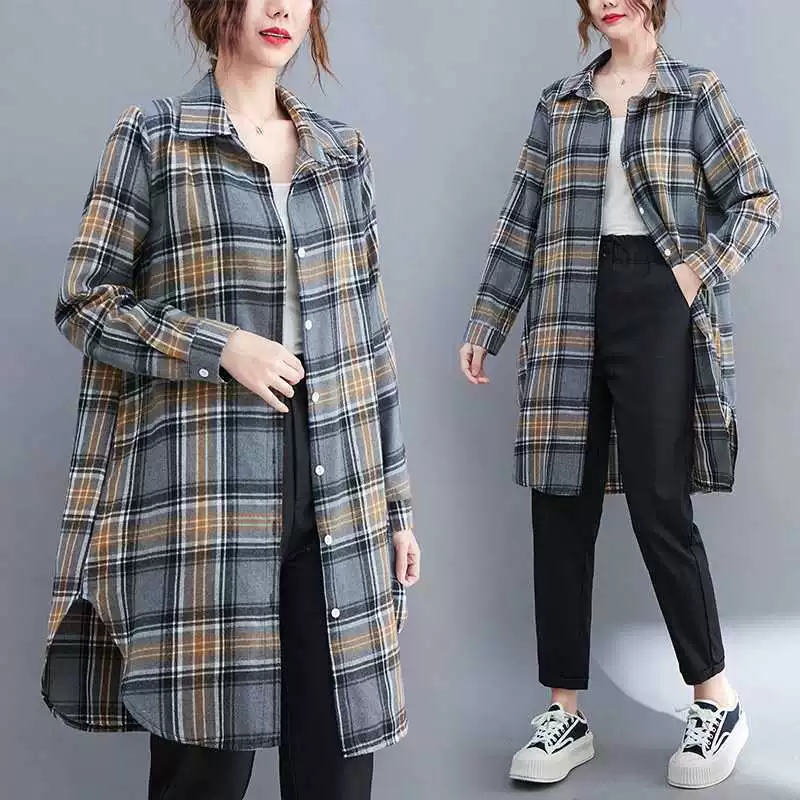 Пастельная длинная рубашка с длинными рукавами, oversized
