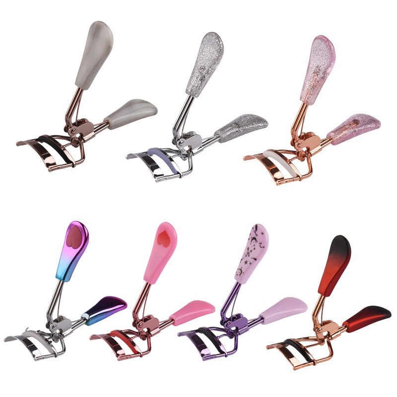 Rizador de pestañas de gran angular muestra gratis rizador de pestañas parcial herramienta de belleza rizador de pestañas portátil rizador de pestañas de belleza al por mayor