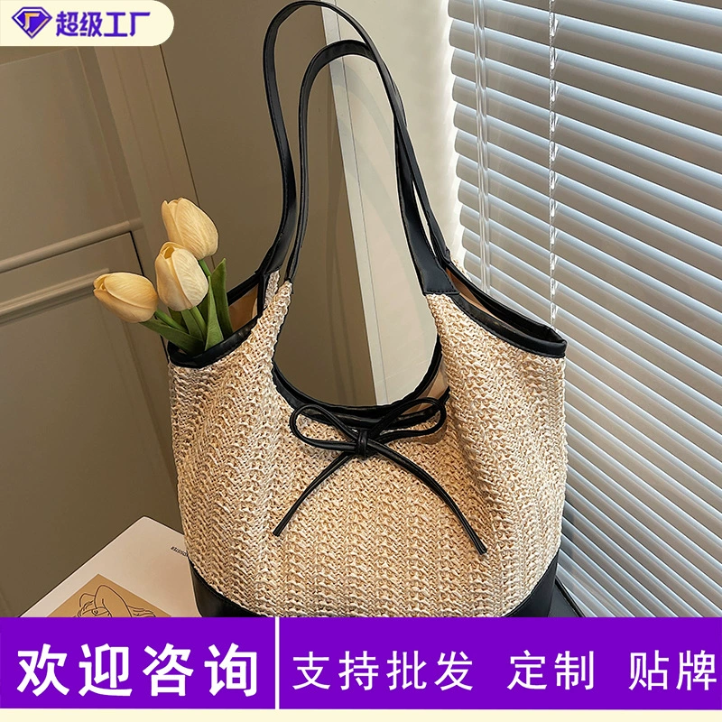 Тот сумка женский 2025 новый стиль иностранные модные повседневные полосатые сумки на плечо