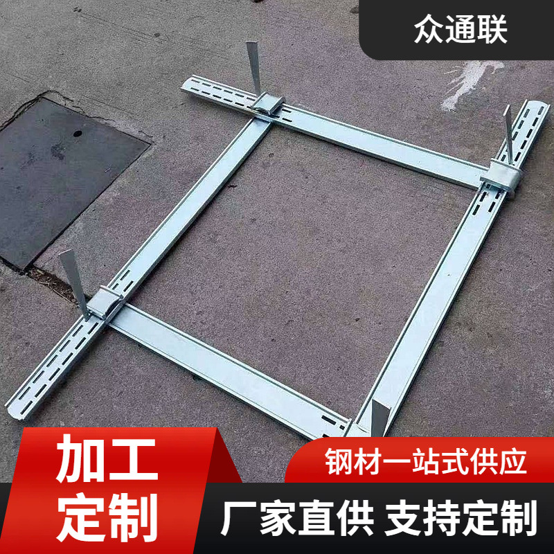 天津Q235热镀锌方柱扣 建筑施工用钢筋混凝土方柱模板方圆扣