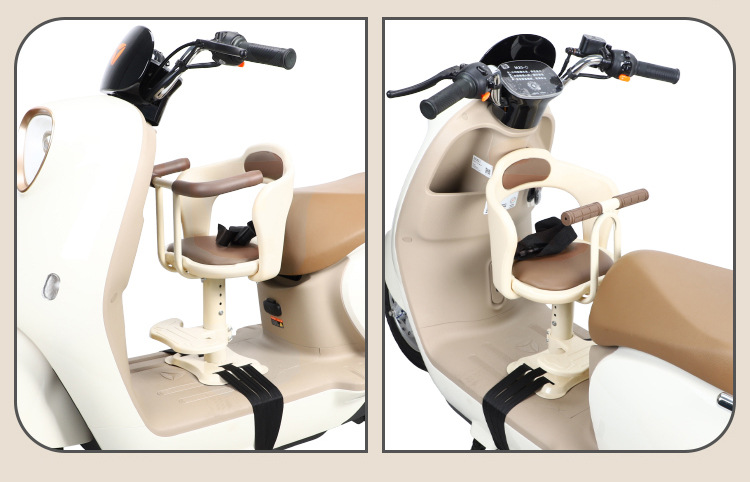 Suitable for Electric Vehicle Child Seat Front Universal Scooter Motorcycle Battery Car Baby Safety Seat Stool Carrier