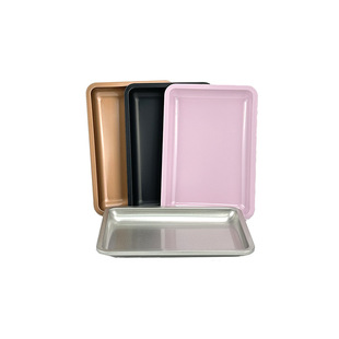 Tinplate Cigarette Tray Metal Storage Tray Solid Color Double-Sided Tray Manufacturer In-Stock Storage Packaging Iron Tray