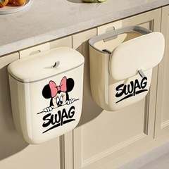 キッチンゴミ箱吊り式家庭用2025新型キッチン専用大容量トイレ蓋付き壁掛け