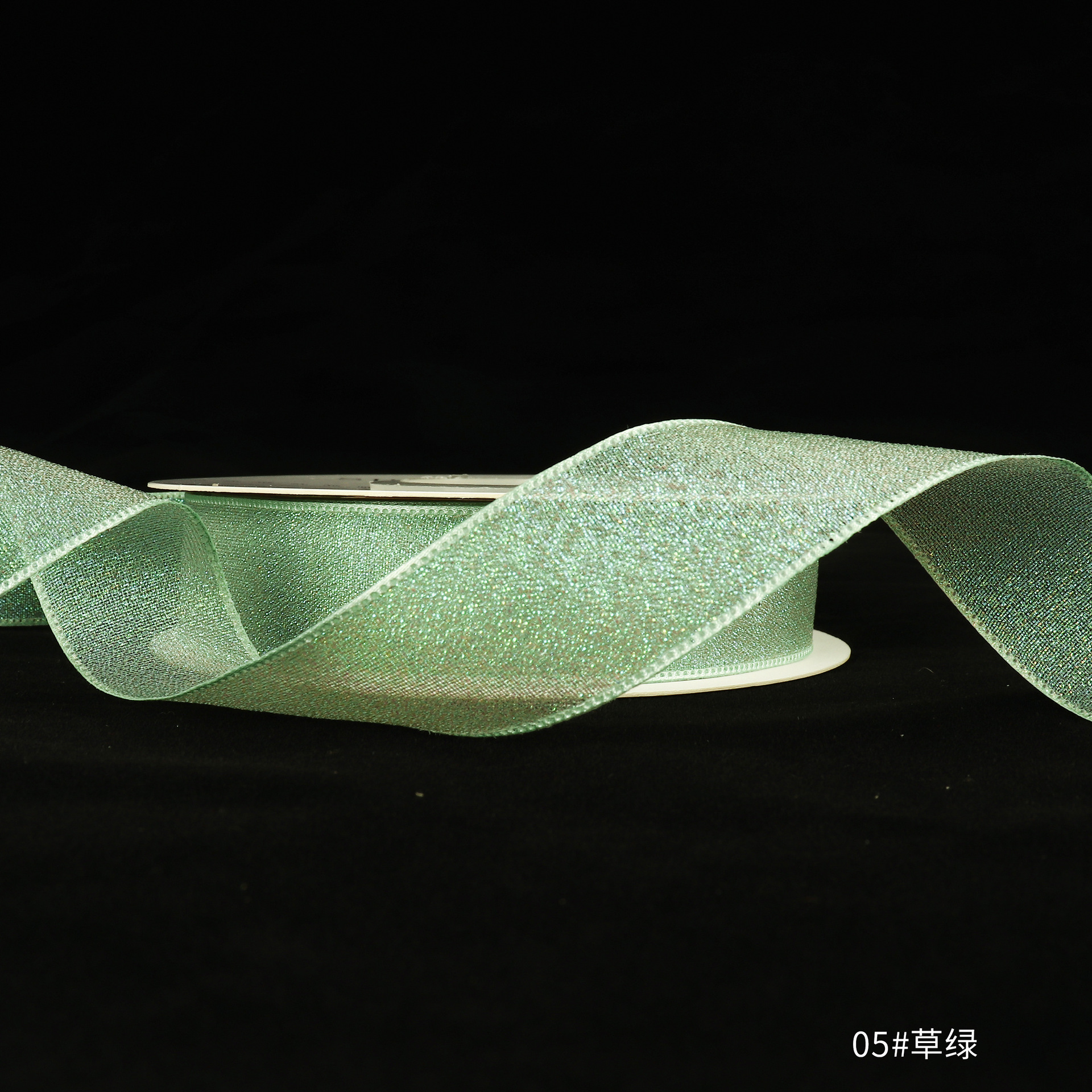 Fábrica de fiestas de flores al por mayor nuevo polvo brillante envasado de flores cintas de colores regalo de paquete de flores cintas de colores brillantes cintas