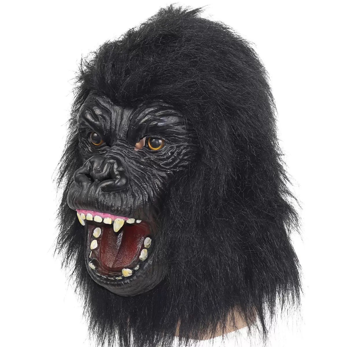 Godzilla vs. King Kong Halloween Máscara de terror Chimpancé Tocado de látex Tik Live Artículos divertidos