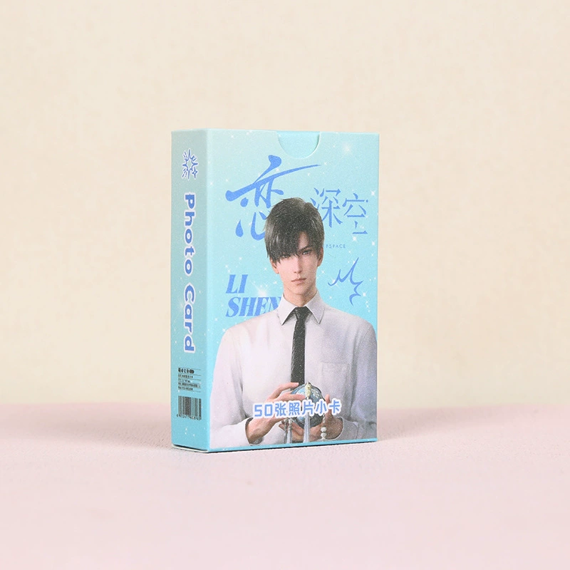 Любовь к аниме и глубокий космос маленькая карточка Qin Cheqi Qi Yu Shenxing возвращается к Li глубокая лазерная карточка коллекционная карточка 50 карточек периферийная