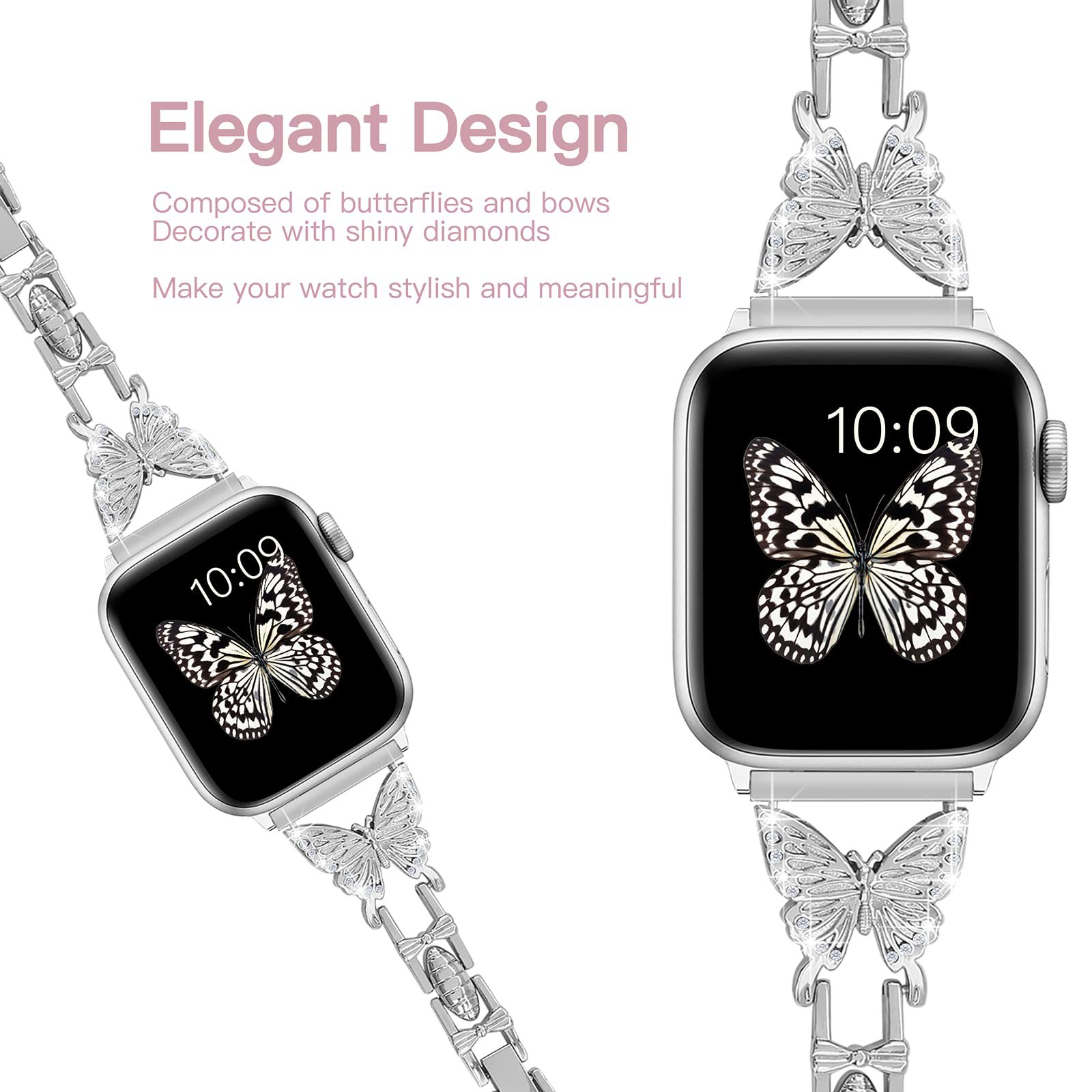 Title 4, Butterfly Table With Drill Metal Stainless Stee...