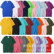 in stock combed cotton 180g cotton men's T-shirt round neck solid color short sleeve couples half sleeve light version T-shirt cross-border tide brand
