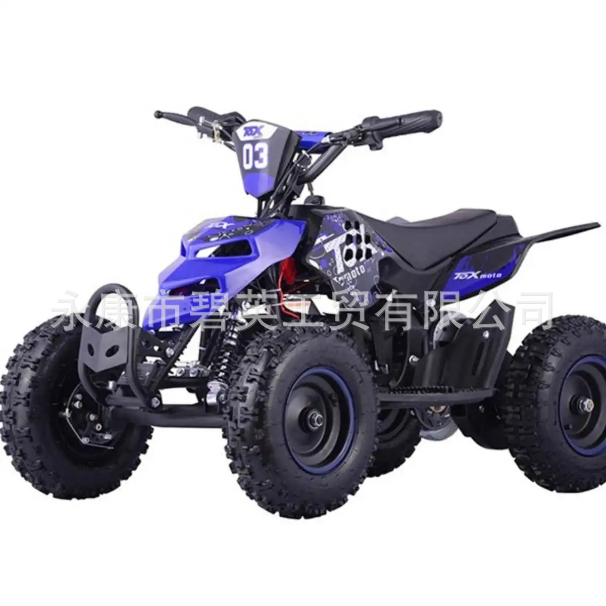 专供跨境电商外贸出口工厂生产36v1000W儿童电动四轮沙滩车摩托车