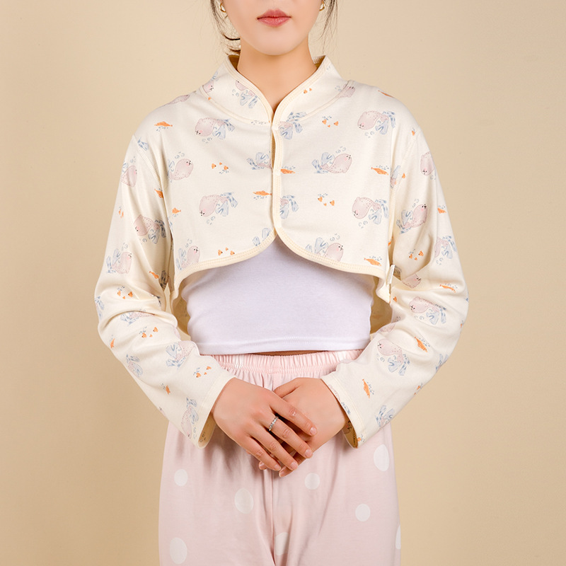 妊婦用暖かい産後ショール、肩を保護する小さなコート、産後冷え対策、エアコン付きの部屋、拡張マント、頚椎保護ベスト|undefined