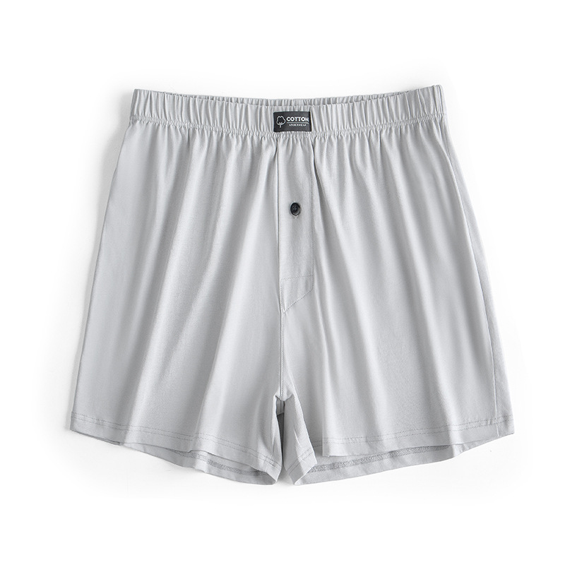 Ropa interior masculina de lyocell y algodón suave, calzoncillos bóxer finos para chico, calzoncillos bóxer transpirables y cómodos para hombre.