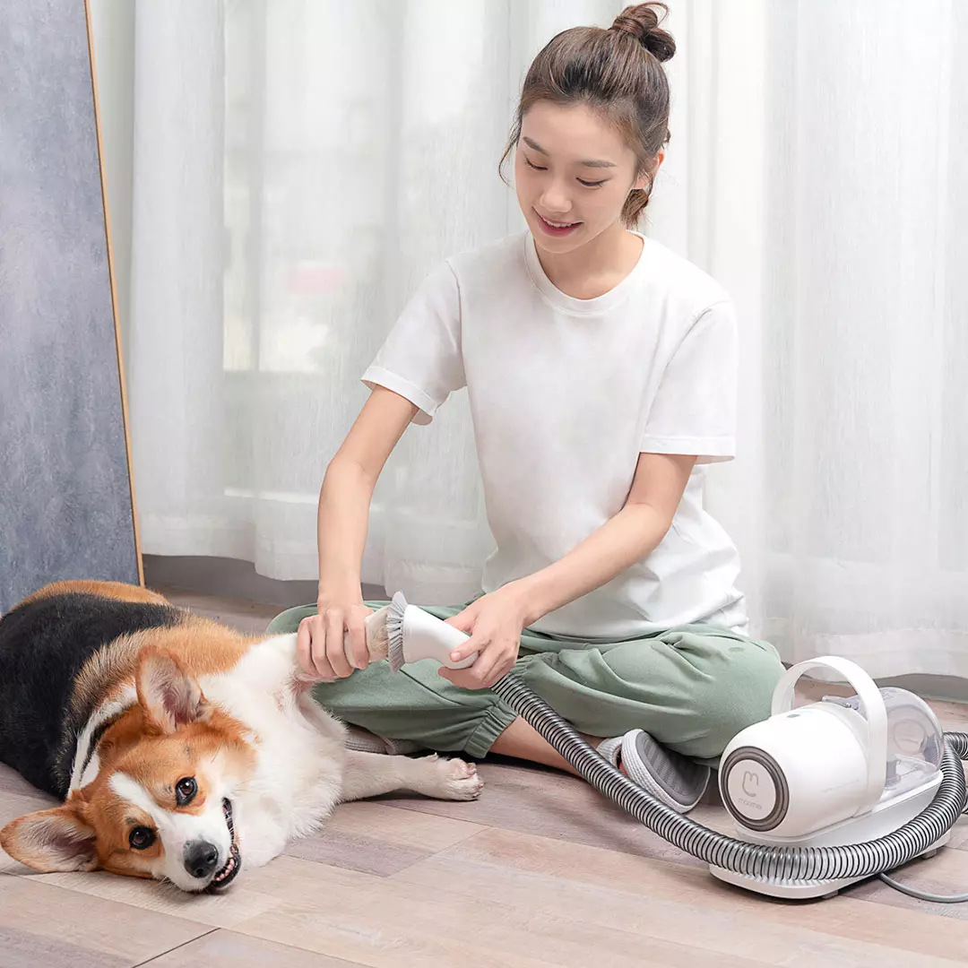 Hair Mom Beauty Pet Device New Second Generation Xiaomi Youpin Pet Shaving Device Smart Combing Hair Suction Device